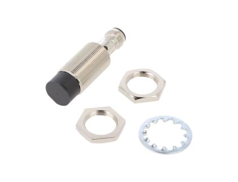 E2B-M18KN16-M1-B1 Czujnik indukcyjny o zasięgu 016mm, konfiguracji wyjścia PNP / NO, napięciu zasilania 1030VDC, obudowie M18