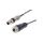 Kabel połączeniowy, 9 m, gniazdo M12 3-stykowe proste, wtyczka M12 3-stykowa prosta, PTFE z oplotem VA VK90HW2W