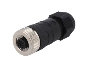 Wtyk M12 PIN: 5 żeńskie kod A-DeviceNet / CANopen na przewód RKC5/9