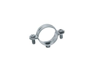Obejma metalowa L 10mm M6, biały ocynk /opak. = 100 szt./ (910L) CELO