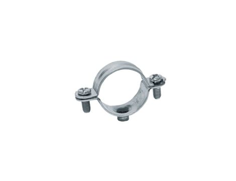 Obejma metalowa L 10mm M6, biały ocynk /opak. = 100 szt./ (910L) CELO