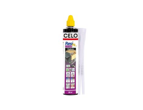 Zaprawa iniekcyjna ResiFIX VY ECO, 2 noski miksujące w zestawie, 300ml (300VYECOSF) CELO