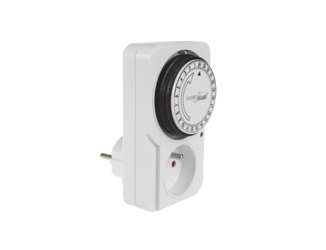 Włącznik czasowy - timer mechaniczny GreenBlue, 48 programów, max. obciążenie 16A, IP20, GB360 E