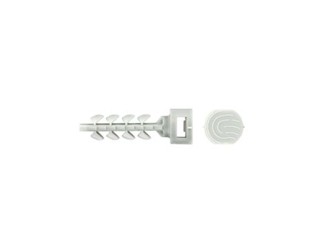 Uchwyt do opaski kablowej wciskany IFS 6x30mm, łeb 4,8mm, szary /opak. = 100 szt./ (96IFS) CELO