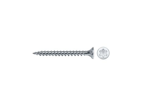 Wkręt do płyt wiórowych VELOX SIT/TX 6X80mm, pełny gwint, ocynkowany /opak. = 100 szt./ (9680VLOXS) CELO
