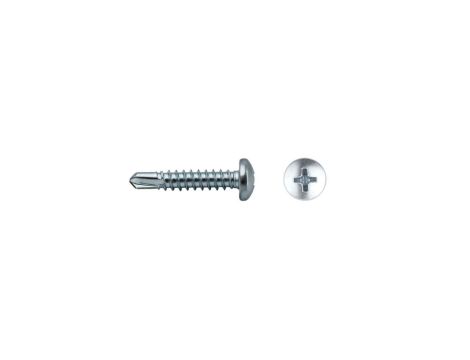 Wkręt samowiercący DIN 7504N z łbem walcowym PH o średnicy 4,2x16mm, ocynkowany na niebiesko /opak. = 500 szt./ (942167504N) CEL