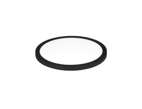 Plafon okrągły natynkowy / podtynkowy LED 8w1 12/18/24W 2700lm 3/4/6000K IP20 czarny XUDO