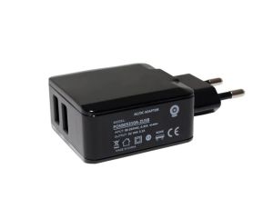 Zasilacz adapter 16.5W 5V 3.1A USB x2 POSB05310A-2USB