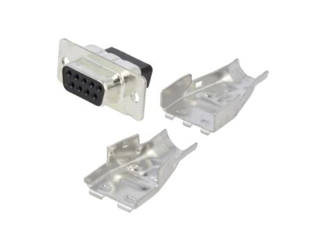 D-Sub PIN: 9 żeńskie Wersja bez styków ekranowane 1658646-1