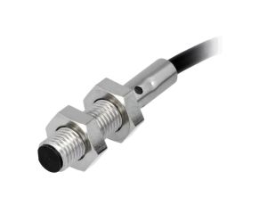 Czujnik indukcyjny o zasięgu 02mm, konfiguracji wyjścia PNP / NO, napięciu zasilania 1030VDC, maksymalnym prą E2B-S08KS02-WP-B