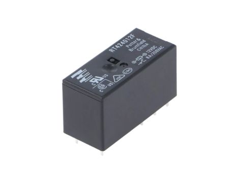 Przekaźnik elektromagnetyczny DPDT Ucewki: 12VDC 8A 8A/250VAC 2-1393237-8