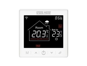 Programowalny termostat SN-10 z Wi-Fi (biały)