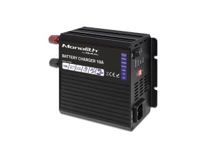Inteligentna ładowarka Monolith do akumulatorów LiFePO4 AGM GEL SLA 10A 12V