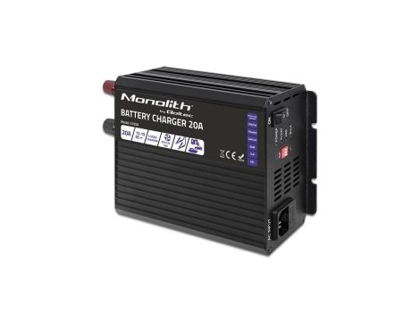 Inteligentna ładowarka Monolith do akumulatorów LiFePO4 AGM GEL SLA 20A 12V