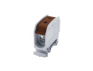 Złączka szynowa gwintowa 35mm2 Al/Cu STB 35 (87210) SIMBLOCK brązowy 81011015