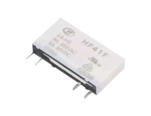HF41F/024-HS Przekaźnik elektromagnetyczny SPST-NO Ucewki: 24VDC 6A PCB