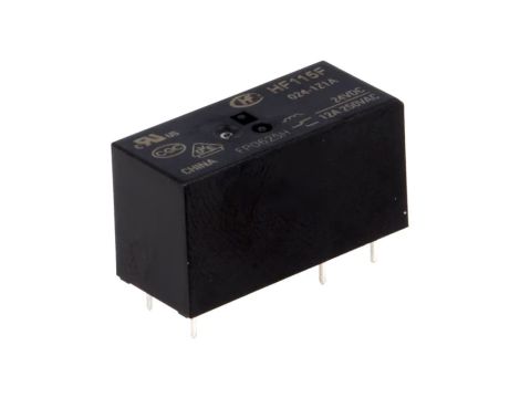 HF115F/024-1Z1A Przekaźnik elektromagnetyczny SPDT Ucewki: 24VDC 12A PCB