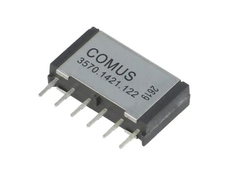 3570.1421.122 Przekaźnik kontaktronowy DPST-NO Ucewki: 12VDC 500mA 10W THT