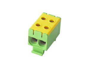 Listwa zaciskowa LZD w korpusie żółto-zielona Cu:2.5-50mm2, Al:6-50mm2 E.4150/Ż-Z