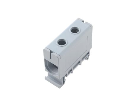 Listwa zaciskowa w korpusie, 1x50mm2, szara, Al/Cu E.4117