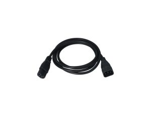 Przedłużacz serwerowy kabel zasilający (230V 10A) do komputerów, serwerów i zasilaczy UPS złącza IEC320 (C14) - IEC320 (C15) cza