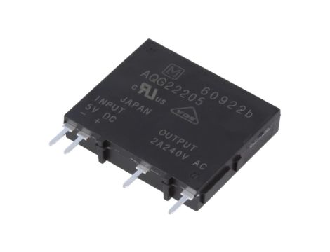 AQG22205 Przekaźnik półprzewodnikowy Uster: 4...6VDC 2A 75...264VAC