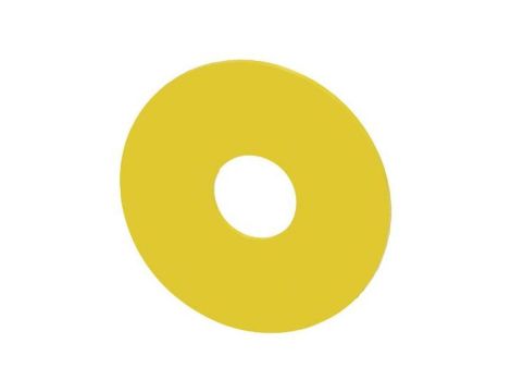 Etykieta podkładkowa żółta 75mm do otworu 22mm grubość 2mm bez inskrypcji SIRIUS ACT 3SU1900-0BB31-0AA0 /10szt./