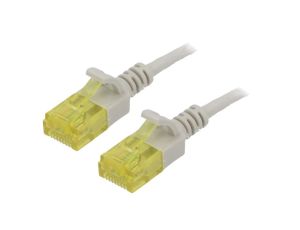 Patch cord U/UTP 6a linka Cu LSZH szary 15m 28AWG DK-1617-A-150S
