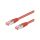 S/FTP6-CU-075RD Patch cord S/FTP 6 linka Cu LSZH czerwony 7,5m 28AWG