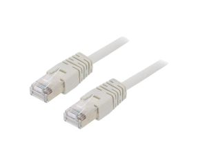 Patch cord F/UTP 5e linka CCA PVC szary 15m 26AWG Cablexpert PP22-15M