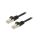 PP6A-LSZHCU-BK-10M Patch cord S/FTP 6a drut Cu LSZH czarny 10m 27AWG Cablexpert