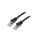 PP6A-LSZHCU-BK-5M Patch cord S/FTP 6a drut Cu LSZH czarny 5m 27AWG Cablexpert