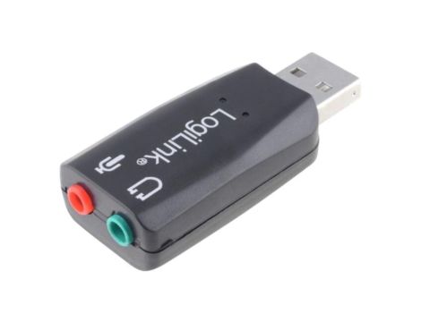PC-UA0053 Karta komputerowa: dźwiękowa, stereo 5.1, USB 2.0, PnP