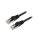 PP6A-LSZHCU-BK-15M Patch cord S/FTP 6a drut Cu LSZH czarny 15m 27AWG Cablexpert