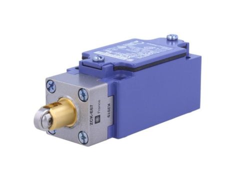 XCKJ167D Wyłącznik krańcowy, rolka metalowa Ø12mm, NO + NC, 10A, klasa szczelności IP66