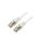 PP6A-LSZHCU-W-10M Patch cord S/FTP 6a drut Cu LSZH biały 10m 27AWG Cablexpert