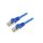 PP6A-LSZHCU-B-5M Patch cord S/FTP 6a drut Cu LSZH niebieski 5m 27AWG