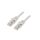PP6A-LSZHCU-5M Patch cord S/FTP 6a drut Cu LSZH szary 5m 27AWG Øprzew: 5,8mm
