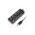 UA0128 Hub USB, USB A gniazdo x4, USB A wtyk, USB 2.0, PnP, 480Mbps