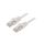 PP6-15M Patch cord F/UTP 6 linka CCA PVC szary 15m RJ45 wtyk 26AWG