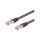 S/FTP6A-CU-050BK Patch cord S/FTP 6a linka Cu LSZH czarny 5m 27AWG