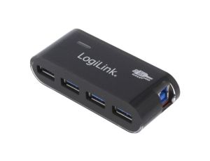 UA0170 Hub USB, DC, USB A gniazdo x4, USB B gniazdo, USB 3.0, PnP, 5Gbps