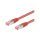 S/FTP6A-CU-075RD Patch cord S/FTP 6a linka Cu LSZH czerwony 7,5m 27AWG