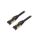 PP8-LSZHCU-BK-3M Patch cord S/FTP Cat 8 linka Cu LSZH czarny 3m 27AWG
