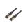 PP8-LSZHCU-BK-15M Patch cord S/FTP Cat 8 linka Cu LSZH czarny 15m 27AWG