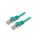 PP6A-LSZHCU-G-20M Patch cord S/FTP 6a drut Cu LSZH zielony 20m 27AWG