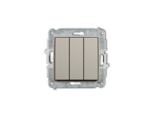 ICON Mechanizm łącznika potrójnego taupe 60IWP-7