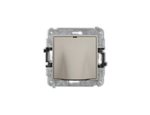 ICON Mechanizm wypustu kablowego taupe 60IWPK