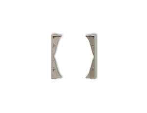 ICON Ramka pośrednia do gniazd podwójnych taupe 60IRP-2