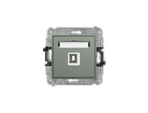 ICON Mechanizm gniazda pojedynczego USB A-B 2.0 szałwiowy 61IGUSB-3